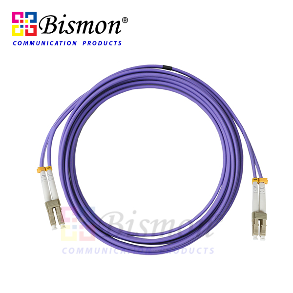 LC-LC-Patch-Cord-Fiber-optic-Duplex-Multi-Mode-50-125um-OM4-2-3-5-10-Meters